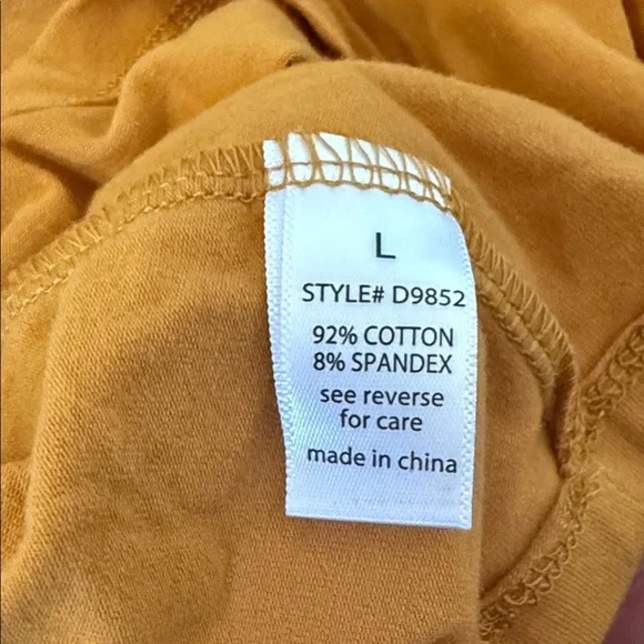 Active USA Mustard Midi Dress - Picture 6 of 8